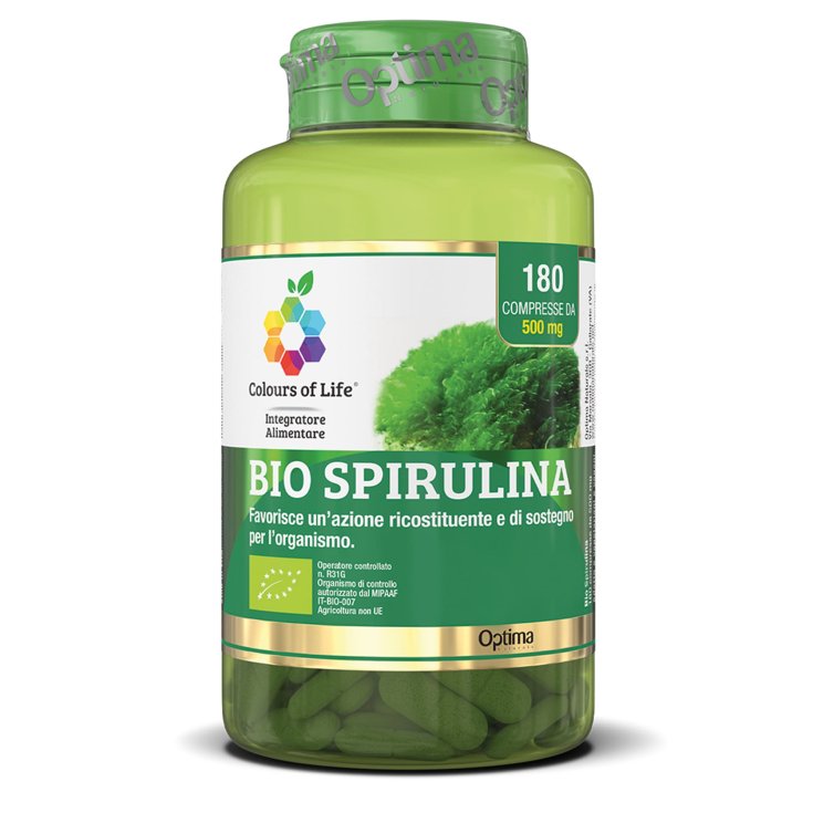 Colours of Life&reg; BIO SPIRULINA Optima 180 Compresse