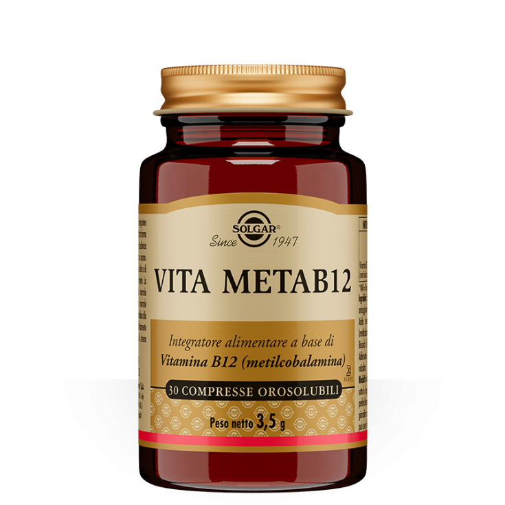 Vita Metab12 Solgar 30 Compresse Orosolubili