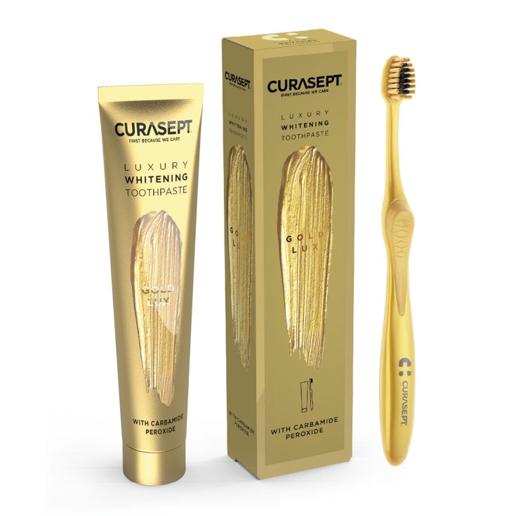 Gold Lux Curasept 75ml + Spazzolino