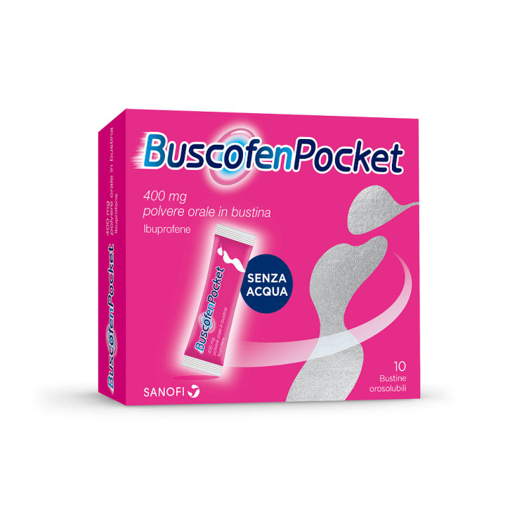 Buscofen Pocket 400mg 10 Bustine Orosolubili