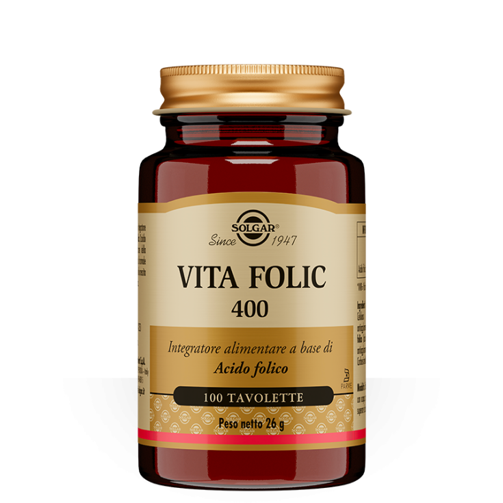 Vita Folic 400 Solgar 100 Tavolette