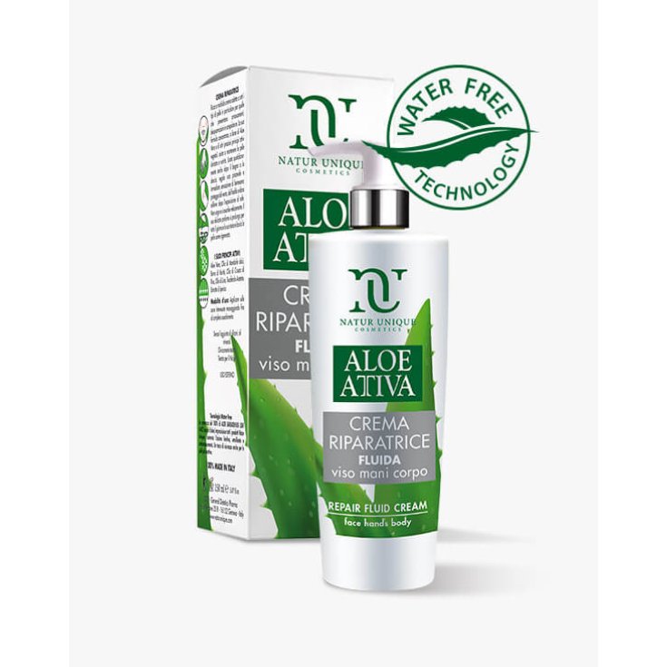 Aloe Attiva Crema Riparatrice Fluida Natur Unique 190ml