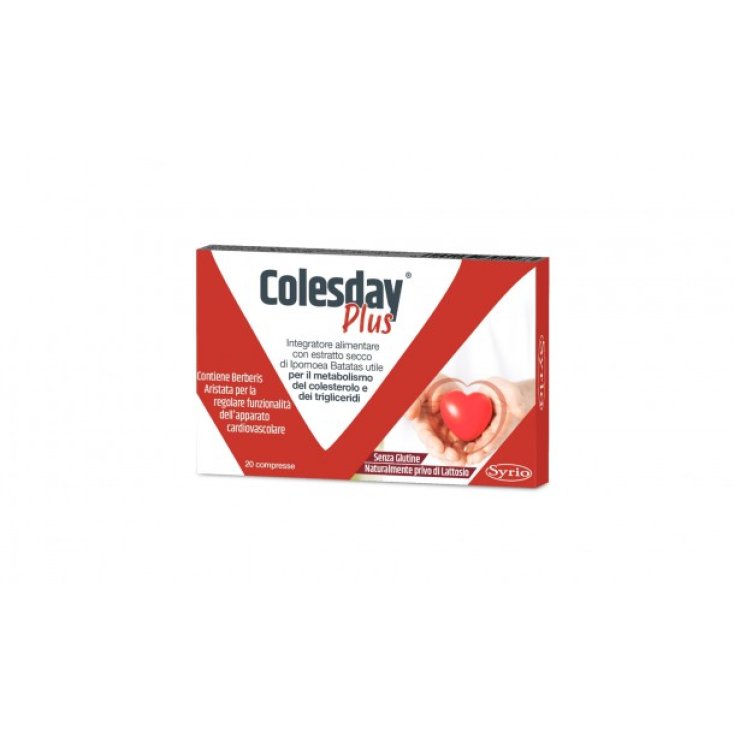 Colesday&reg; Plus Syrio 20 Compresse