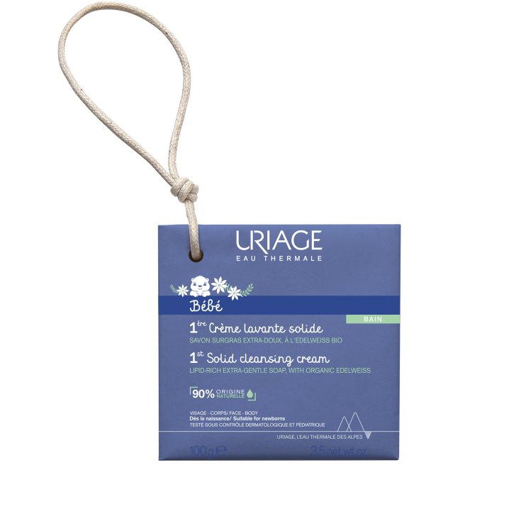 B&eacute;b&eacute; Cr&egrave;me Lavante Solida Uriage 100g