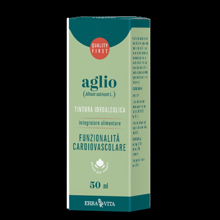 Aglio Tintura Idroalcolica Erba Vita 50ml