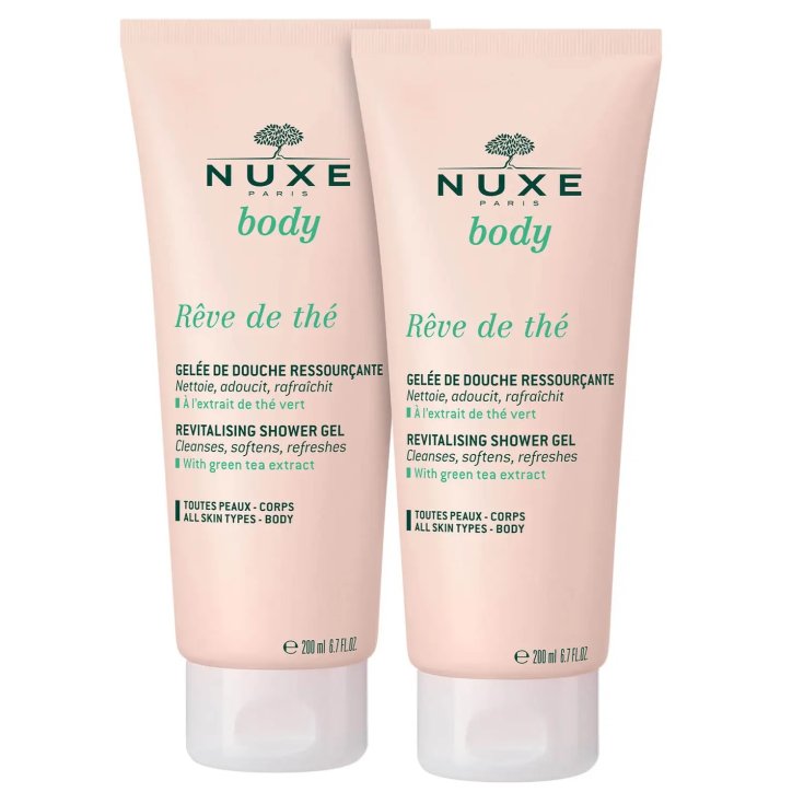 Duo Gel Doccia Rigenerante R&ecirc;ve De Th&eacute; Nuxe 2x200ml