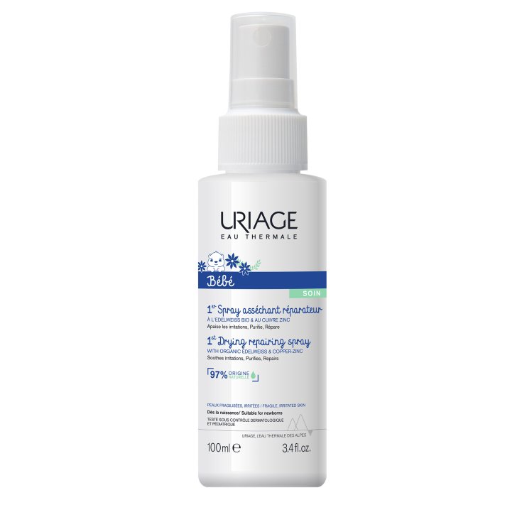 B&eacute;b&eacute; Spray Assorbente Riparatore Uriage 100ml