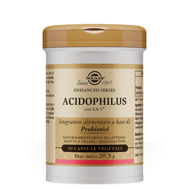 Acidophilus Con LA-5 Solgar 50 Capsule Vegetali