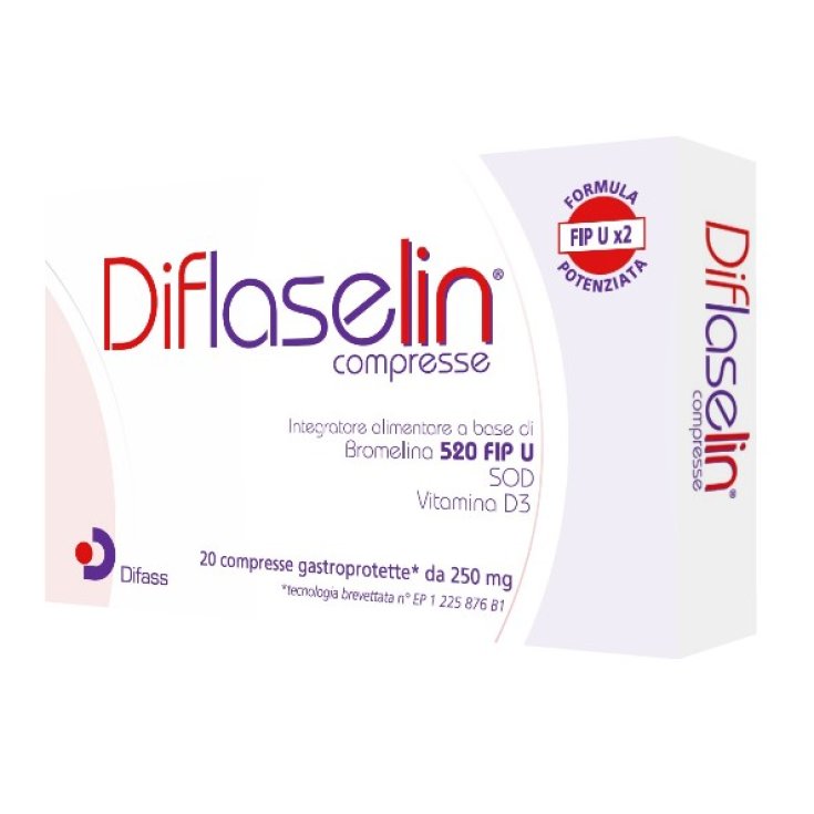 Diflaselin&reg; Difass 20 Compresse Gastroprotettive