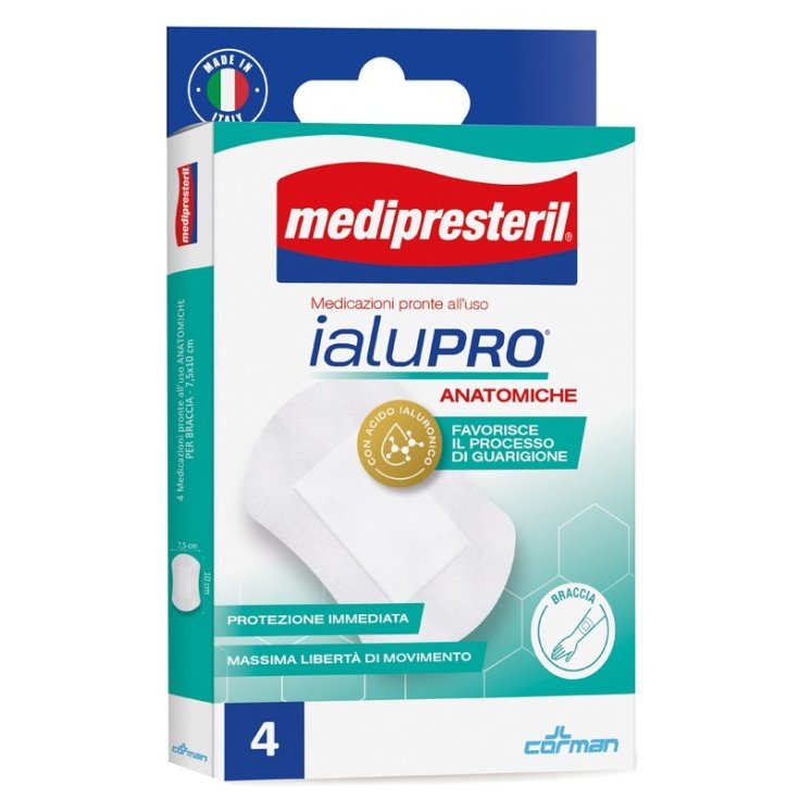 medipresteril&reg; ialuPRO&reg; Braccia Corman 4 Pezzi