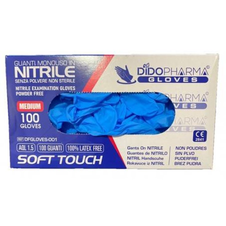 GUANTO NITRILE MONOUSO M DIDOPHARMA&reg; 100 Pezzi