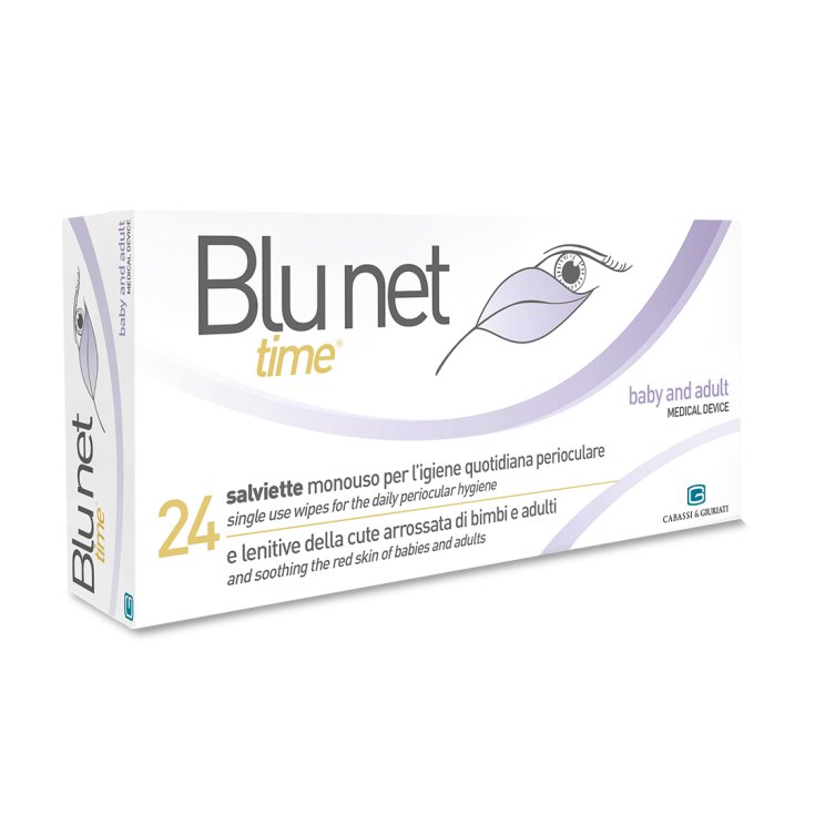 Blu net time&reg; 24 Salviette Perioculari