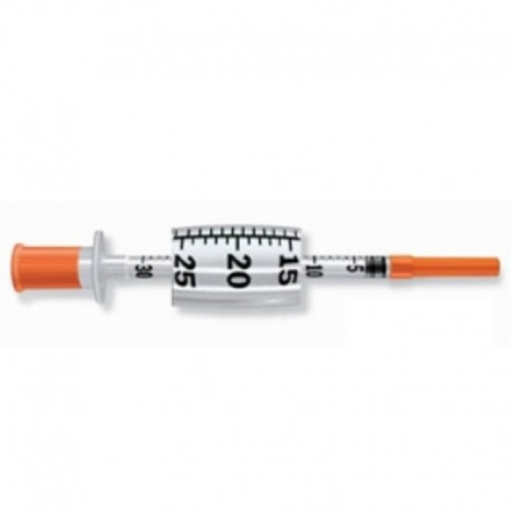 Siringa Per Insulina Farmatexa&reg; 0,5ml Con Ago Gauge 30 8mm Med's 1 Pezzo