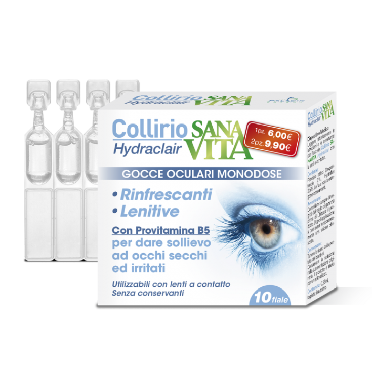 Collirio HydraClair SANAVITA 10 Monodose