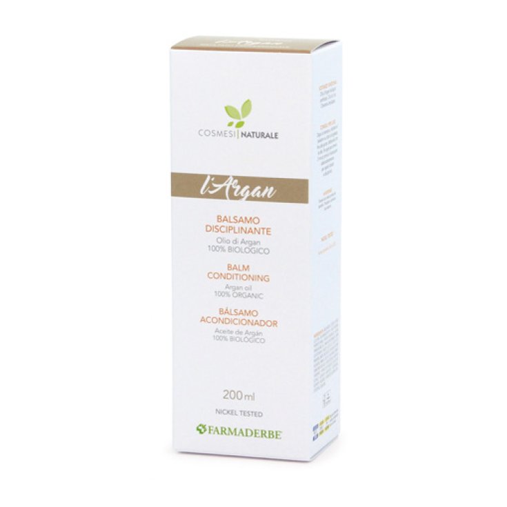 Argan Balsamo Disciplinante Farmaderbe 200ml