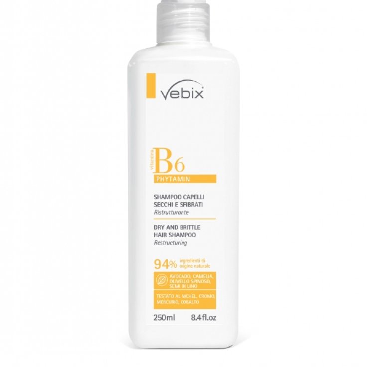 Phytamin Vitamina B6 Capelli Secchi E Sfibrati Vebix&reg; Pharma 250ml