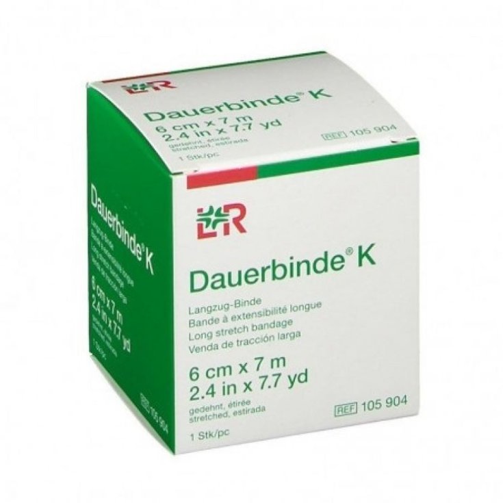 Benda Elastica Dauerbinde K 6cm x 7m 10 Bende
