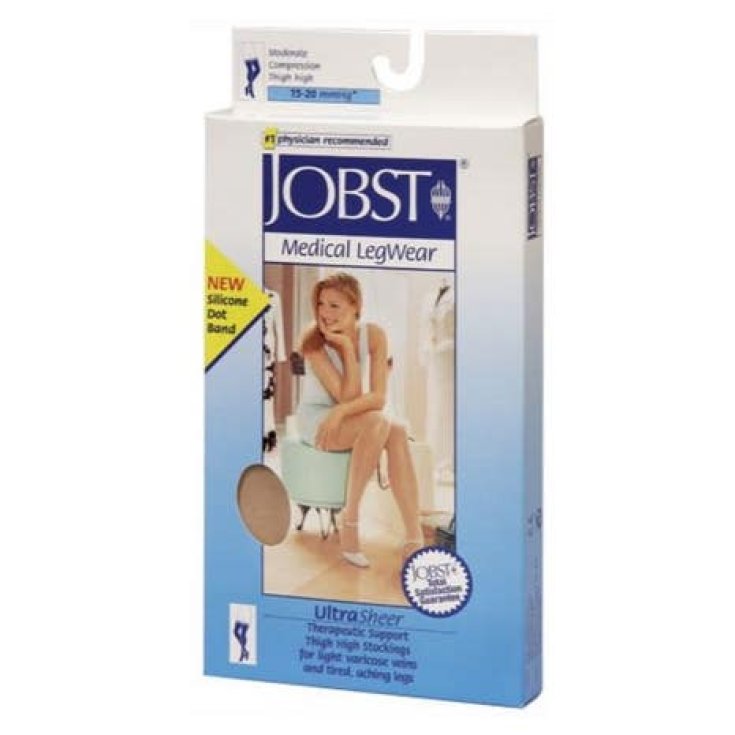 Jobst&nbsp;Ultra Sheer&nbsp;10-15 mmHg Autoreggenti Nero Taglia 5