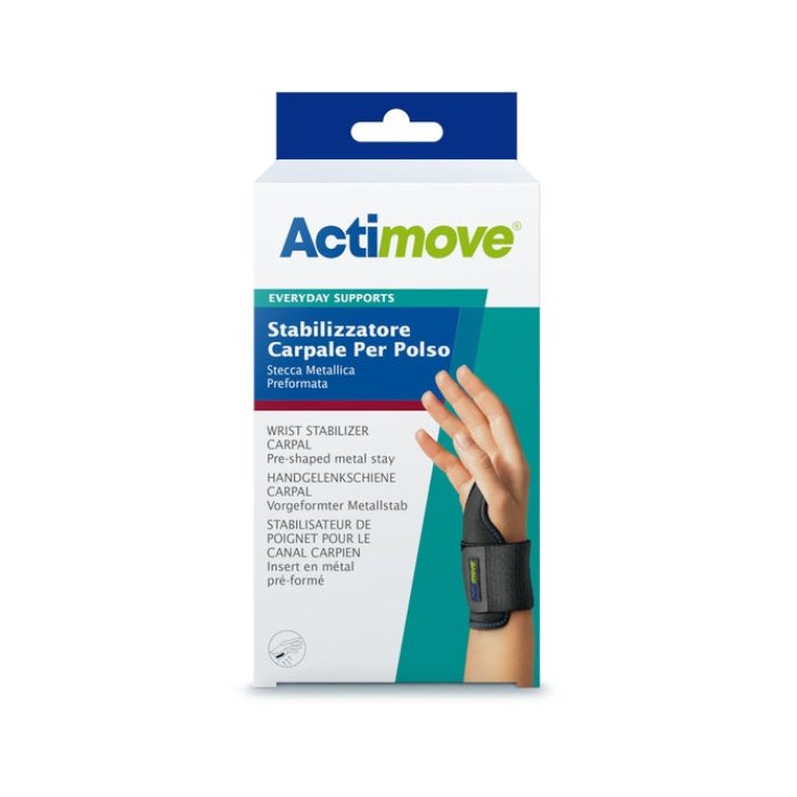 Stabilizzatore Carpale per Polso Everyday Actimove Taglia Unica Stabilizzatore Carpale per Polso Everyday Actimove Taglia Unica