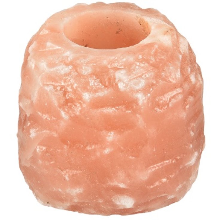 Lampada Sale Rosa Dell'Himalaya Per Candela L Fior Di Loto 1100g