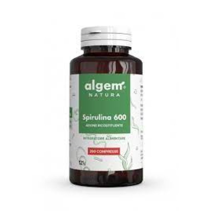 Spirulina 600 ALGEM NATURA&reg; 200 Compresse