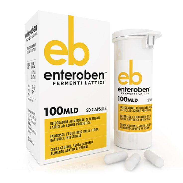 ENTEROBEN 100MLD 20 Capsule Vaegetali