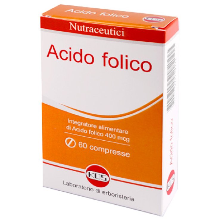 Acido Folico 400mcg Kos 60 Compresse Acido Folico 400mcg Kos 60 Compresse