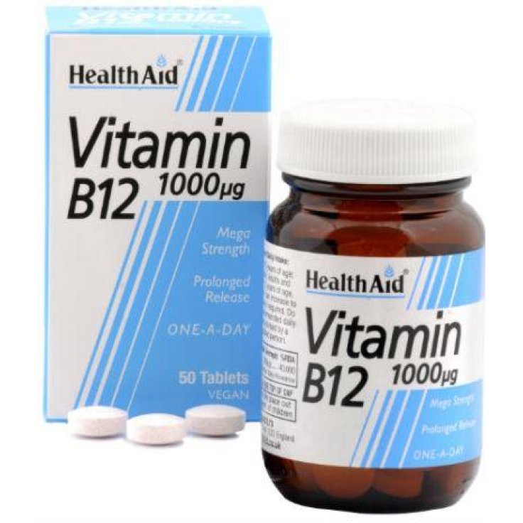 VITAMIN B12 1000 UG HEALTHAID&reg; 50 Capsule