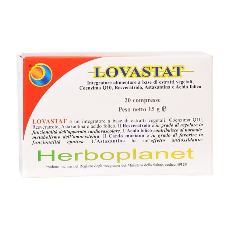 Lovastat Herboplanet 20 Compresse