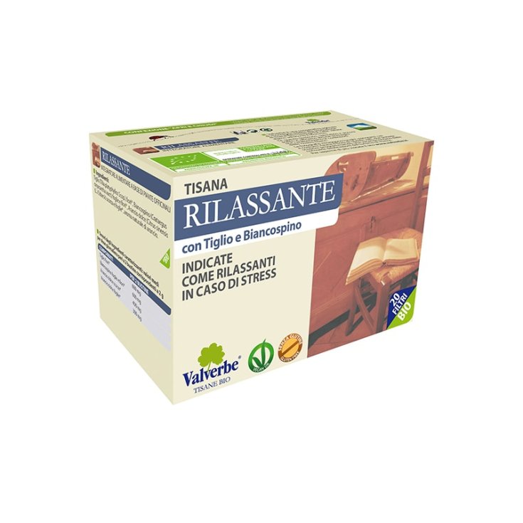 Tisana Rilassante Con Tiglio E Biancospino Valverbe&reg; 20 Filtri