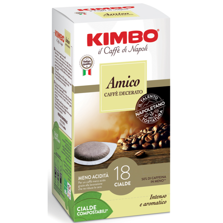 Amico Caff&egrave; Decerato KIMBO&reg; 18 Cialde
