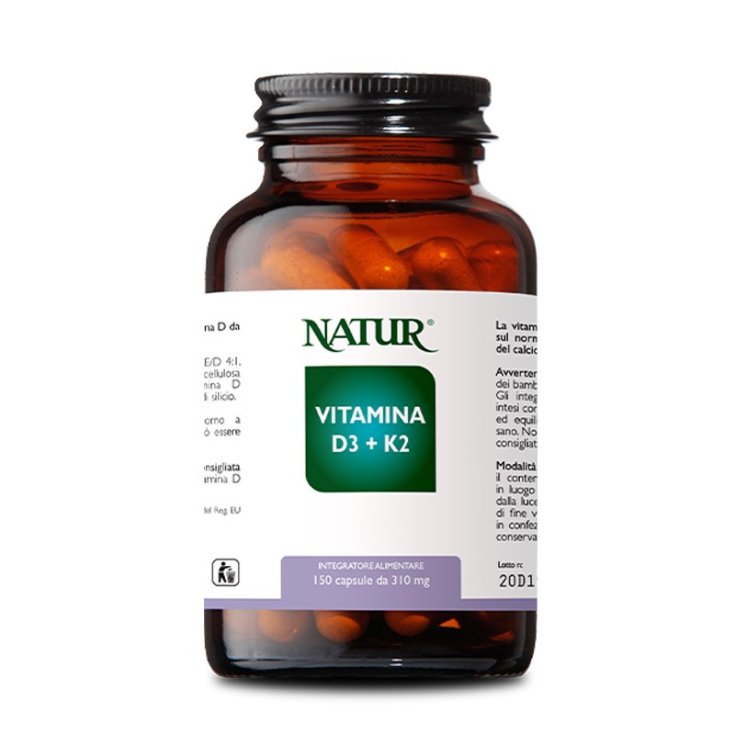 Vitamina D3 + K2 Natur&reg; 150 Capsule