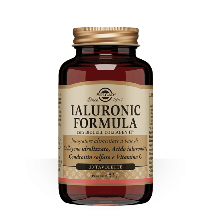 Ialuronic Formula Solgar 30 Tavolette