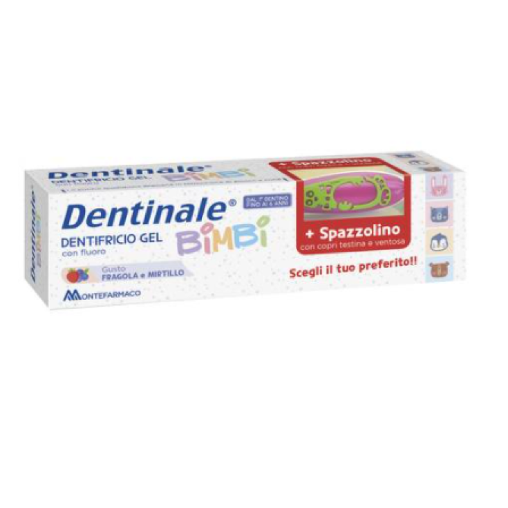 Dentinale Bimbi Dentifricio + Spazzolino Montefarmaco&nbsp;