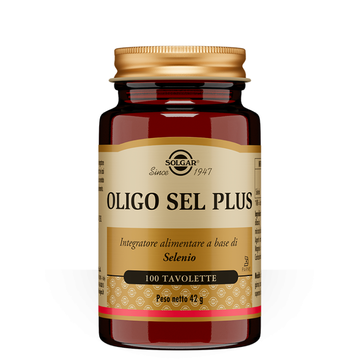 Oligo Sel Plus Solgar 100 Tavolette