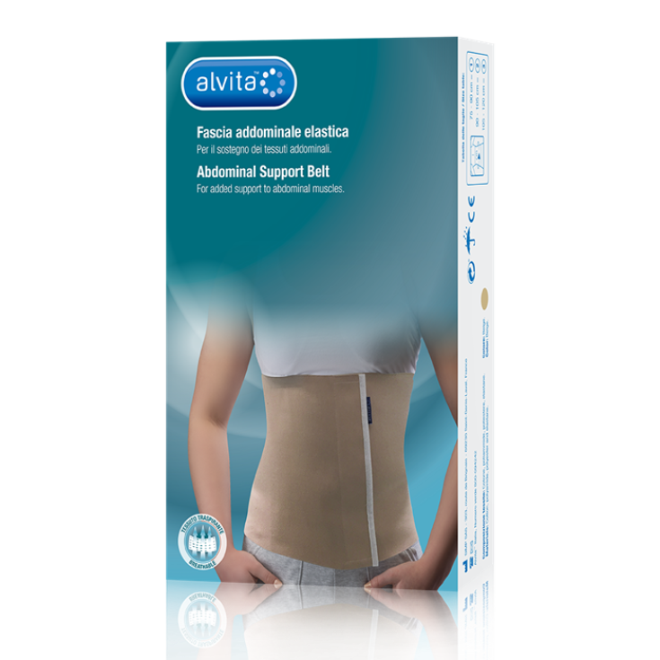 FASCIA ADDOMINALE ELASTICA ALVITA TG1