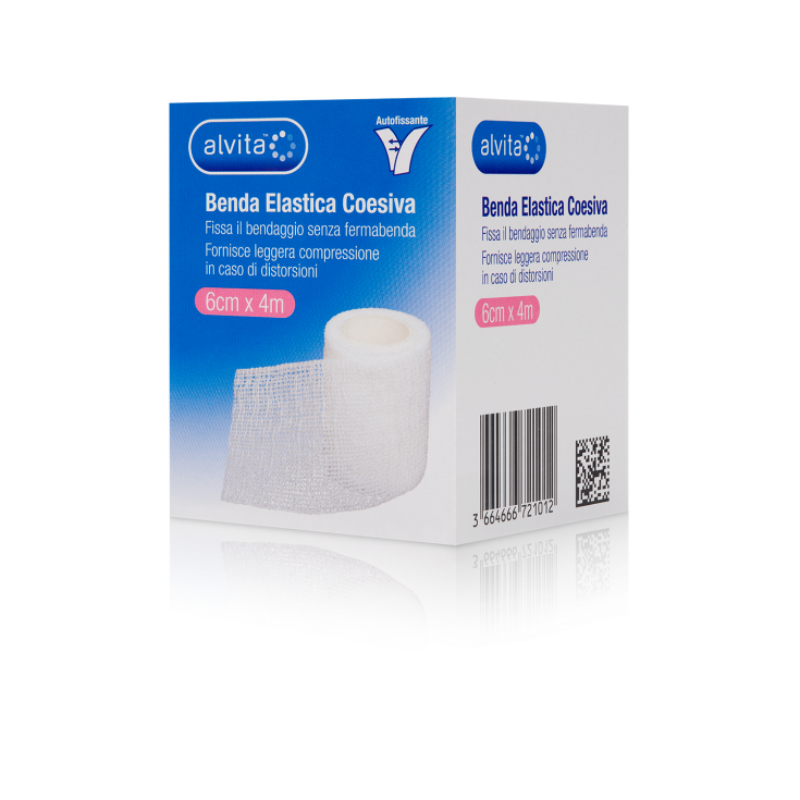 Benda Elastica Coesiva Alvita&reg; 6X4