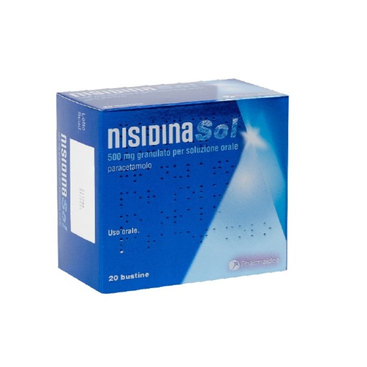 Nisidinasol Paracetamolo Febbre & Dolore 500mg Pharmaidea 20 Bustine Nisidinasol Paracetamolo Febbre & Dolore 500mg Pharmaidea 20 Bustine
