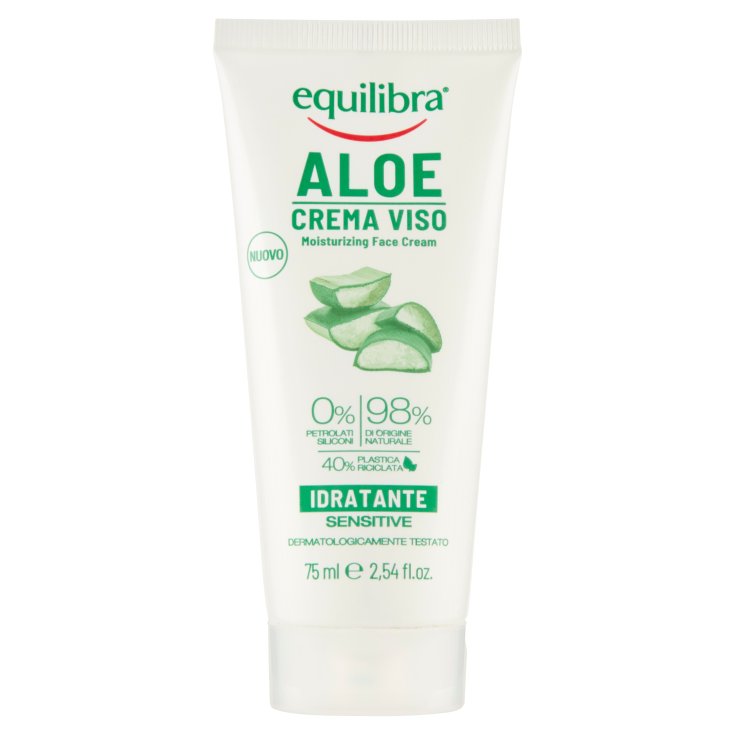 Aloe Crema Viso Idratante Equilibra 75ml