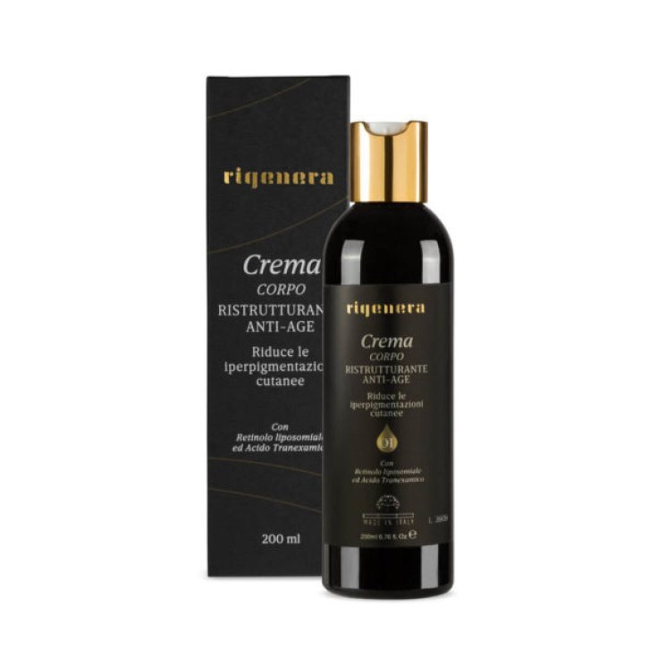 Rigenera Crema Corpo Ristrutturante Anti-Age Officina It 200ml