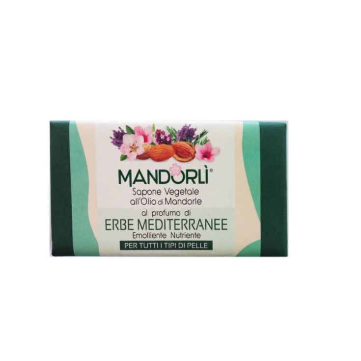 Sapone Vegetale Erbe Mediterranee Mandorl&igrave; 100g
