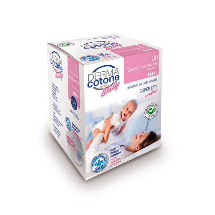 DERMACOTONE&reg; COPPETTA ASSORBILATTE 30 Pezzi