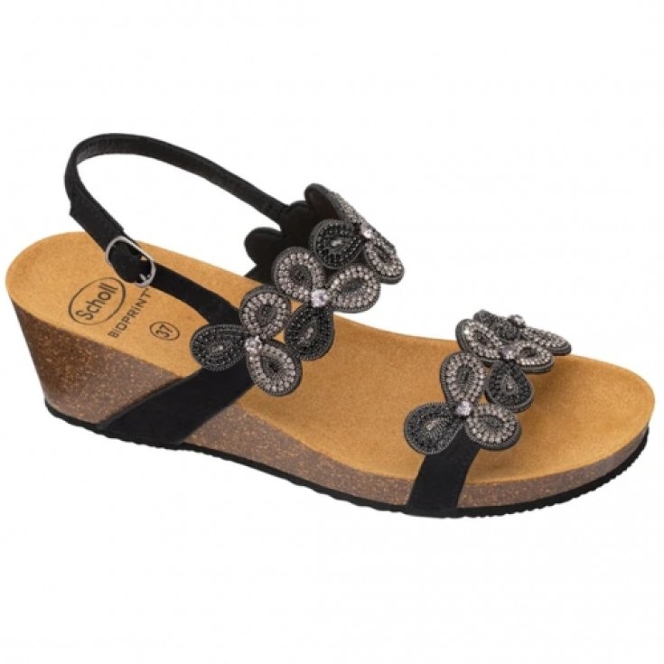 Scarlett Nero MF+Strass Misura 40 Dr. Scholl&reg; 1 Paio