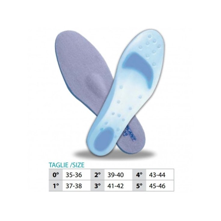 OK PED Soletta Interna In Silicone Rivestito Ref. 107 1 Paio