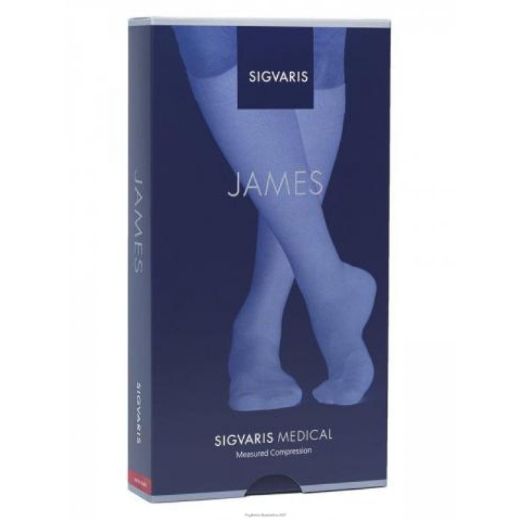 Gambaletto JAMES CCL2 Sigvaris Nero Taglia M Normal