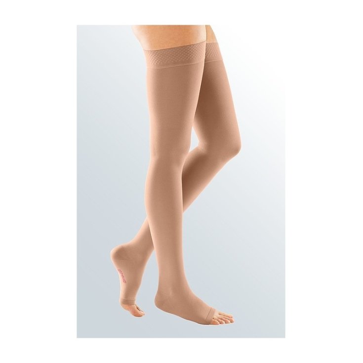 Calza Autoreggente 14mmHg Punta Aperta Naturale 4 7005PA Medi 1 Paio