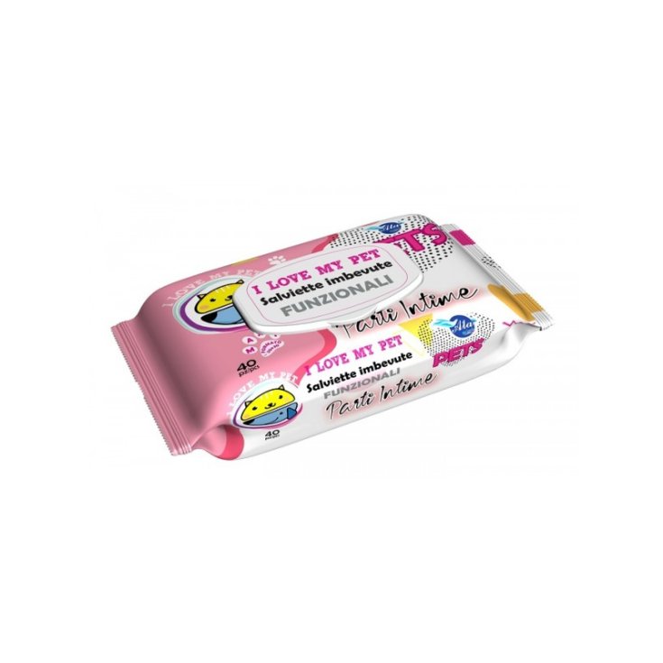 A+CURE&reg; PET FUNZIONALI SALVIETTE PARTI INTIME 40 Pezzi