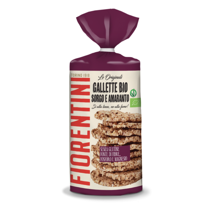 Le Originali Gallette Bio Sorgo E Amaranto Fiorentini 120g