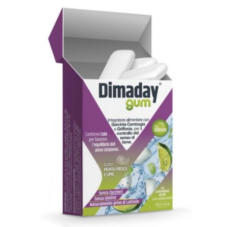 Dimaday&reg; GUM Syrio 10 Chewing Gum