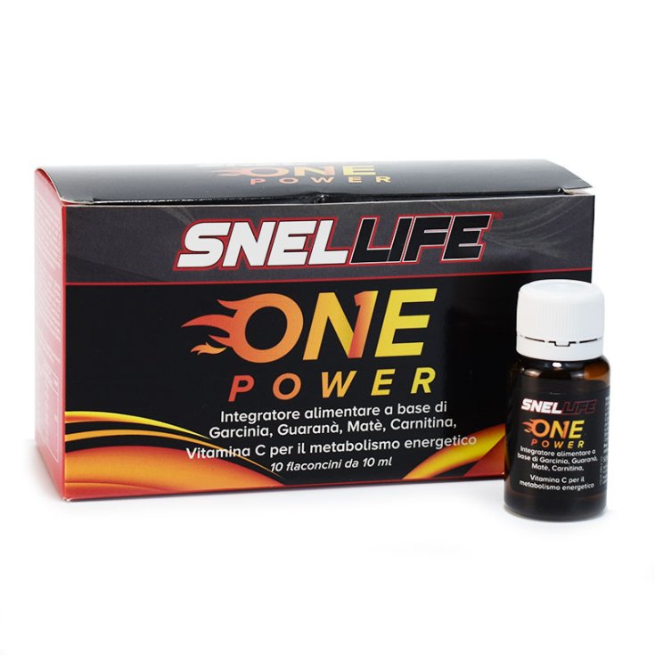 ONE POWER BRUCIA GRASSI SNELLIFE&reg; 10 FLACONCINI DA 10ml